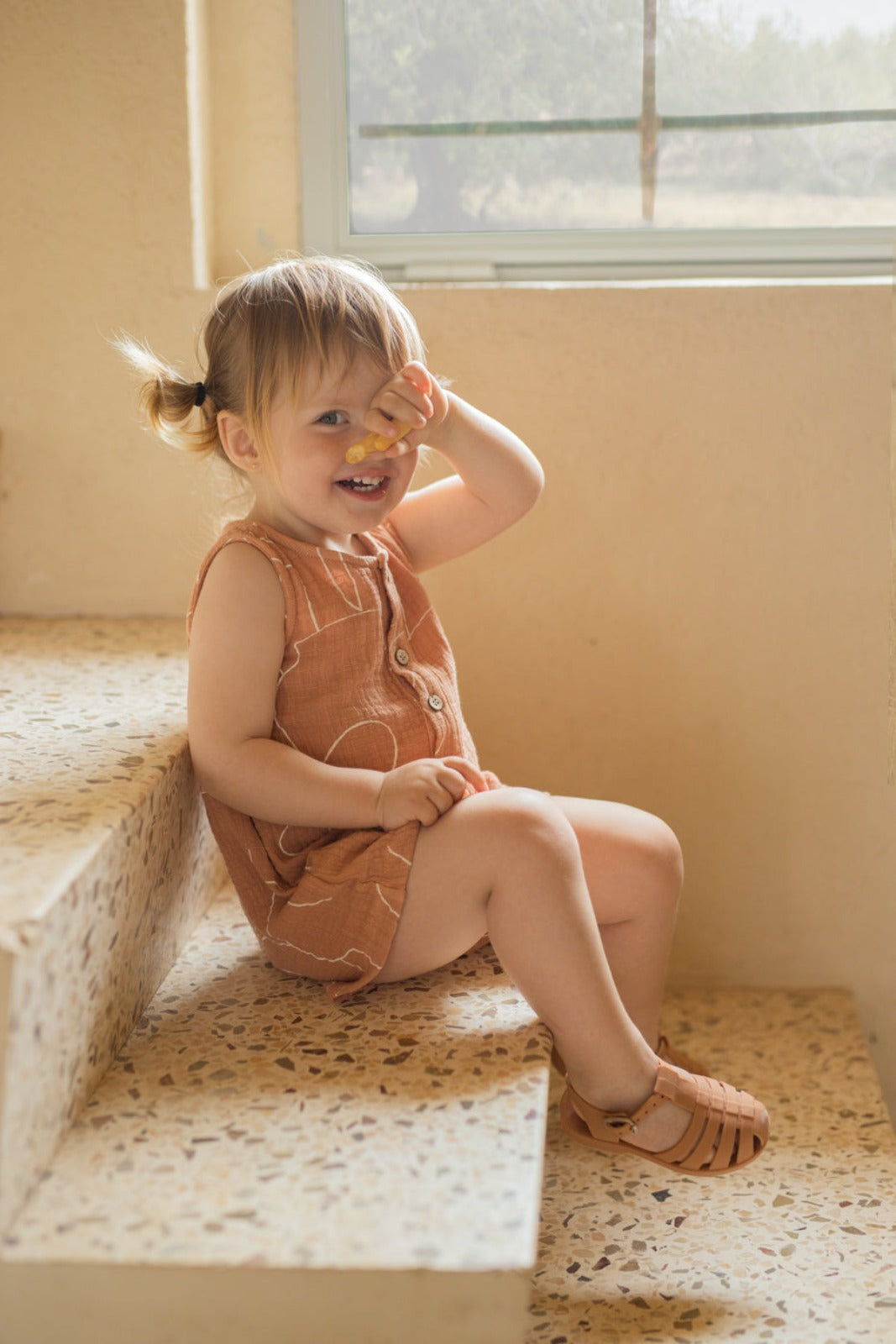 ALE apricot romper