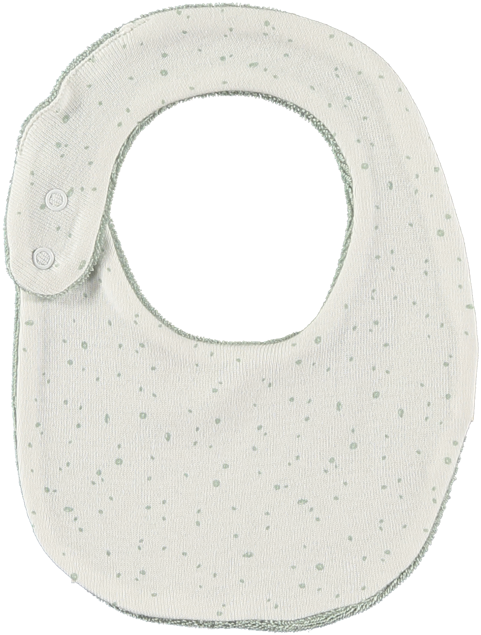 INK newborn reversible bib